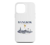 Bangkok Thailand Vintage Skyline Retro Graphic Case for iPhone 13 Pro Max