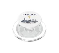 Bangkok Thailand Vintage Skyline Retro Graphic PopSockets PopGrip for MagSafe