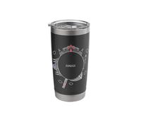 Bangkok Tiny Planet with Famous Temples & Monuments Stainless Steel Insulated Tumbler