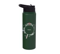 Bangkok Tiny Planet with Famous Temples & Monuments Stainless Steel Insulated Water Bottle