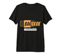 Bangkok Vacation Holiday Thailand Flag Premium T-Shirt