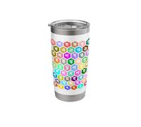 Bangla Alphabets Letters Learning Bengali Alphabets Letters Stainless Steel Insulated Tumbler