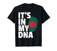 Bangladesh Flag It's In My DNA Country Pride Home Gift T-Shirt