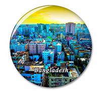 Bangladesh Fridge Magnet Decorative Magnet Bottle Opener Tourist City Travel Souvenir Collection Gift Strong Refrigerator Sticker