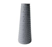 Bangle Fit Checking Tool 5 to 9.5 Scale, Tapered Measuring Stick for Retail Counter Home Sizing Wrist Size Stick Jeweler Sizing Aid Counter Measuring Tool