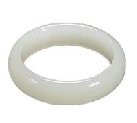 Bangles for Womens,Jade Bangle Jade Crafts Fashion Jadeite Jade Round Bracelet Quality Luster Well Made Most Precious Gift Charm Bangle to Express Your Love (54