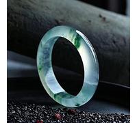 Bangles for Womens,Jade Ice Bangle Ladies Natural Boutique Lucky Stone Gift for Mother and Daughter Fashion (53)