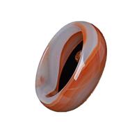 Bangles for Womens,Natural Handcarved Ocean Red Agate Jade Bangle Bracelets Women Jewelry Jadeite Bracelet (Gem Color : 59 60MM) (