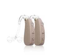 Banglijian Rechargeable Hearing Aid for Moderate to Severe Hearing Loss for Seniors Adults(Beige)