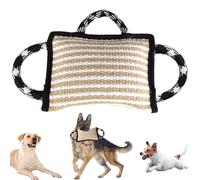 bangminda Dog Chew Toys Indestructible Dog Bite Pillow with 3 Handles Bite Cushion for Dogs Training Tug Toy K9 IPO Interactive Cushion Toy for Small Medium Large Dogs bangminda