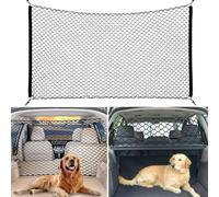 bangminda Separation Net for the Boot of Pets Protective Grille Car Barrier Separation Net Dog Guard Car Elasticity Dog Protection Gate for Boot Safety Net for Dogs Universal 120 x 70 cm