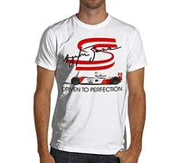 BANGNL Ayrton Senna T-Shirt Unisex Men Tees T-Shirt White M