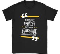 BANGNL from York Shire Men St-Shirt Present Gift for York Shire Man for Him T-Shirt Black L