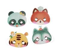 Bangoberry Bonkers Paper Masks, Assorted, Pack of 8