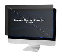 BangOn Laptop Privacy Filter with 60 Degree Viewing Protect and Harmful Blue Light Filtering Clip on Computer Rays Protect Film