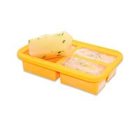 Bangp Extra-Large Silicone Freezing Tray with Lid, Soup Freezer Trays, Soup Freezer Containers, Large Ice Cube Tray for Soup Sauce Meal Prep, 300ml Portion, BPA Free