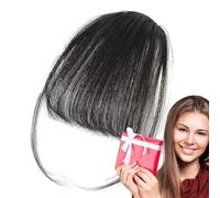 Bangs Clip In Hair - Clip In Bangs Real Hair 2026, Human Hairs Extensions Thin Delicate On Air | Women's Front Hairpiece Tassel Curtain Ultra-Thin Natural Invisible | For Everyday Wear Daily Use BB 13