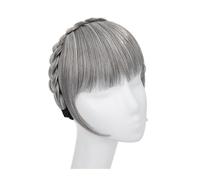 Bangs Clip, Stylish Hair Bangs Wig with Hairband Clip, Natural Looking Hairpiece for Women - Ideal for Daily Wear and Parties - Synthetic Headband - Hair Accessories for Women wigs,Air Bangs for Wome
