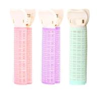 bangs curler, magic curler, hand winding curler, fluffy, ellipse, bangs, bangs, bangs, bangs, bangs, bangs, air bangs, easy to use, pink, purple