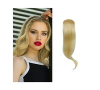 Bangs Hair 2 Piece Wavy Side Bangs Human Hair Wavy Fringe Extensions Women Clip In Bang Extension Hair Hair Extensions(613)