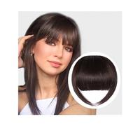 Bangs Hair Bangs Hair Clip In Extensions Hair French on Bangs Hair Fake Bangs with Temp Natural Wigs Bangs Clip for Women Daily Wear Bangs Hair Clip(DMLH-33)