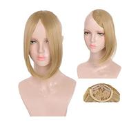 Bangs Hair Bangs Hair for Women Synthetic Bangs Hair Clip in Extensions Middle Part Natural Fringe Bangs Clip in Bangs One Piece Gradient Bangs Hairpiece for Women Bangs Hair Clip(923-107)