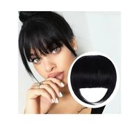 Bangs Hair Clip Bangs Hair Clip In Extensions Hair French on Bangs Hair Fake Bangs with Temp Natural Wigs Bangs Clip for Women Daily Wear Bangs Clip in Hair(Color:DMLH-1B)