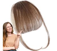 Bangs Hair Extensions, Clip Bangs Human Hair, Hair Bangs Fringe Clips, Human Hair Bangs Extension, Thin Neat Air Bangs Clip In Hair Extensions, French Bangs Clip, Fake Bangs Fringe For Women
