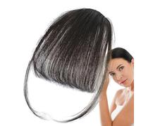 Bangs Hair Extensions, Clip On Bangs Human Hair, Hair Bangs Fringe Clips, Human Hair Bangs Extension, Thin Neat Air Bangs Clip In Hair Extensions, French Bangs Clip On, Fake Bangs Fringe For Women