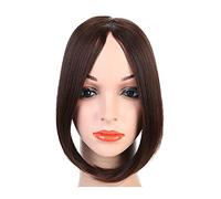 Bangs Hair Long Straight Bangs Middle Part Bangs Invisible Clip in Bangs Synthetic Nature Look Hair Piece Extension Fringe Clip in Hair Bangs Hairpiece Bangs Hair Clip(923-2-33)