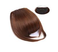Bangs Hair Stitching Air Bangs Synthetic Fake Bang Hair Piece Clip In Hair Extension Fake Fringes Bang Women Natural Air Bangs Clip on Bang Hair Extensions(2-30)