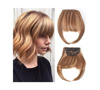 Bangs Hair Synthetic Hair Frange Bangs Clip In Hair Extensions Natural False Hair Blunt Bangs for Women Daily Use Hair Accessories Hair Extensions(12H22)