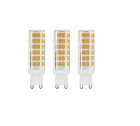 BANGSHUO Pack 3 G9 LED Light Bulb, 9W (85W Equivalent), Non-Dimmable, Warm White 3000K, 850 Lumen G9 AC220-240V, 360 Degree