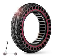 BANGTING 1PCS 60/70-6.5 Solid Tyre for Electric Scooter, 10x2.5 inch E Scooter Tyres, 10x2.5-6.5 Replacement Tire Compatible with Segway Ninebot Max G2/G30/G30D/G30E/G30E/G30LP/G30D 2/G30 Max (Red)