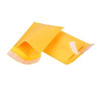 BANGYPOST Gold Bubble Padded Envelopes - Different Sizes & Quantities | Durable Protective Mailers for Shipping Documents, Office Supplies & Ecommerce Packaging (Size 2 (120 x 215mm), 1000, Pack)