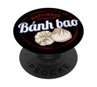 Banh Bao Dumpling or Baozi Vintage Bun Souvenir PopSockets Adhesive PopGrip