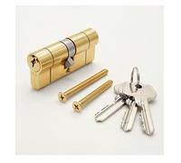 Banham 363 Type Mortice Euro Double Cylinder, Brass | Key Operation Both Sides, Residential & Commercial, Replacement or New Fit, Euro Profile, Compact Design