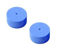 Banhey Toilet Flapper Buoy Float, 2-Pack, EVA Material, Universal for Most Toilet Flappers, Easy Clip-On Installation (2, blue)