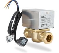 Banico ZVC22 Motorised Zone Valve, 22mm, 2 Port, Replacement for Honeywell V4043H1056 or Danfoss, Central Heating and UFH, with Service Plug