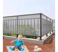 Banister Guard for Pets Toys,Indoor & Outdoor Safety Staircase Gate,Balcony Railing Fence Netting for Pets,Stairway Protective Mesh Netting (300×100CM)