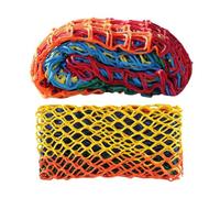 Banister Guard Net for Child/Small Pet, Universal Safety Net, Polyester Stair Net, Safe Rail Net for Kids/Pet/Cat, Outdoor Terrace Decoration Grid Net, Isolation Net(1.5M×3M(5FT×9.8FT),Multicolor)