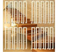 Banister Rails Safety Staircase Support Bar U-Shaped, Interior Non-Slip Baluster Wall Mount for Home/Hotel/Villas House Decor Remodeling, 95 90 85 80 75 cm Tall(Pack of 20,75cm/30 in)