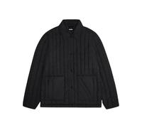 Rains Banja Liner Overshirt | Long Sleeve | Black | M |