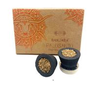 Banjara Ethno Tribal Palo Santo Smudge Cups - Handmade, Eco-Friendly, 6 Pack