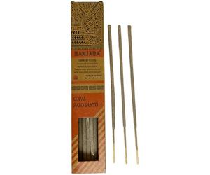 Banjara Incense Palo Santo Series - Harmony Fusion - Harmony Fusion - Top Indian Artisan Incense - 8 Sticks (Palo Santo and Copal)