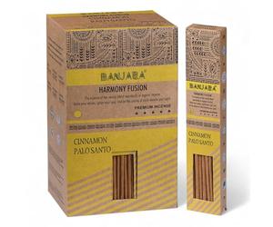 Banjara Palo Santo Smudge Sticks, Incense, Cinnamon Scented, 23cm