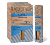 Banjara Palo Santo Smudge Sticks - Nag Champa | Handmade in India | Natural Energy Cleansing Incense Sticks for Meditation, Yoga, Aromatherapy & Spiritual Healing | 1 pack (8 sticks)