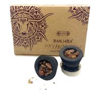 Banjara Resin Cups - Mayan Myrrh Ethno Tribal Smudge Cups (6)