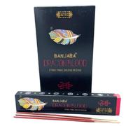 Banjara Tribal Smudge Incense - Dragons Blood, Spiritual & Purifying, 10 Sticks