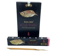 Banjara Tribal Wild Rose Smudge Incense - Floral & Spiritual Aromatherapy